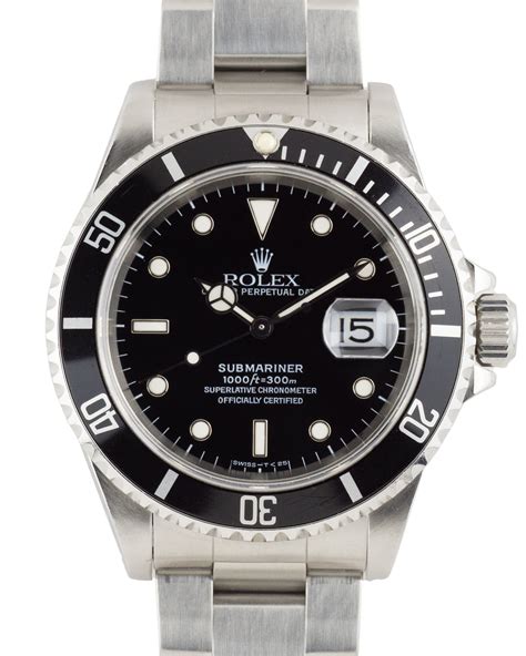 garanzia rolex submariner 16610|rolex 16610 submariner price.